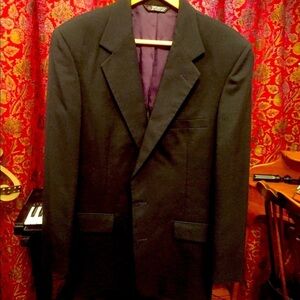 George Barry Sport Coat 38L Black